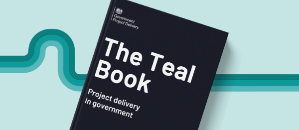 Image of a book called the Teal Book